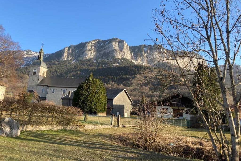 Duplex En Station Vue Sur Lac Leman Thollon-les-Memises 外观 照片