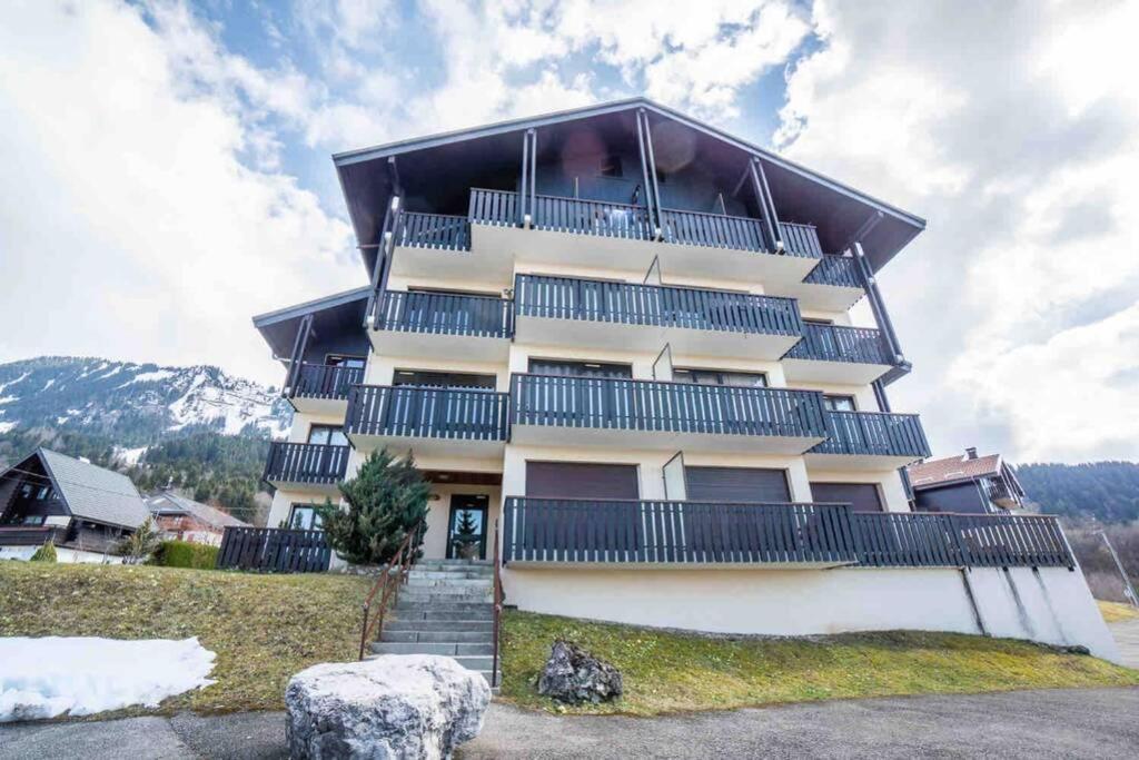 Duplex En Station Vue Sur Lac Leman Thollon-les-Memises 外观 照片